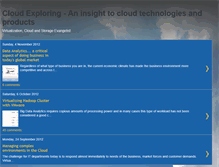 Tablet Screenshot of cloudexploring.com